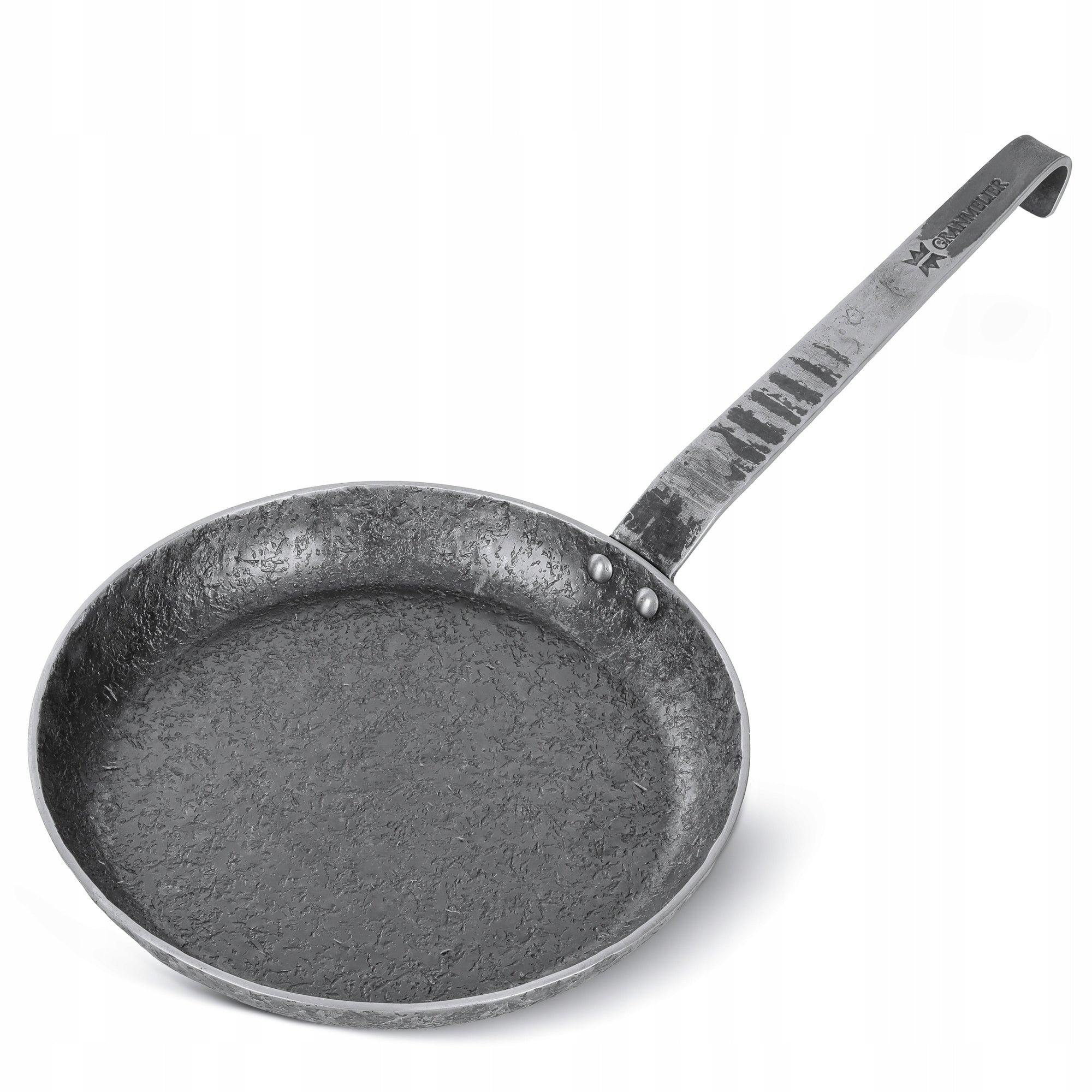 Pan iron carbon steel hand forged GRANMELIER MIA 24 cm without coatings