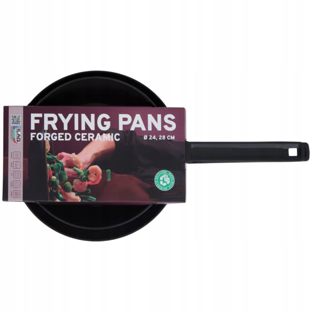 Pan pans set of 2 pcs 24 cm 28 cm