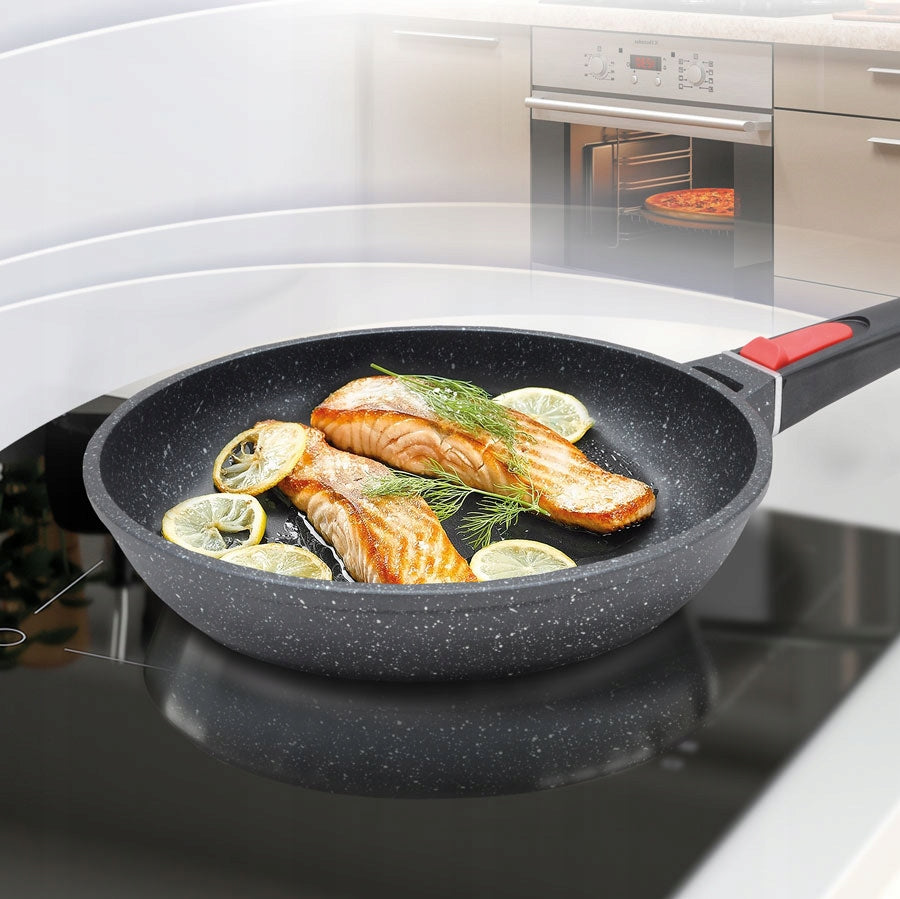 Pan with removable handle GRANITE COATING induction 26 cm | Maestro MR Brand Maestro