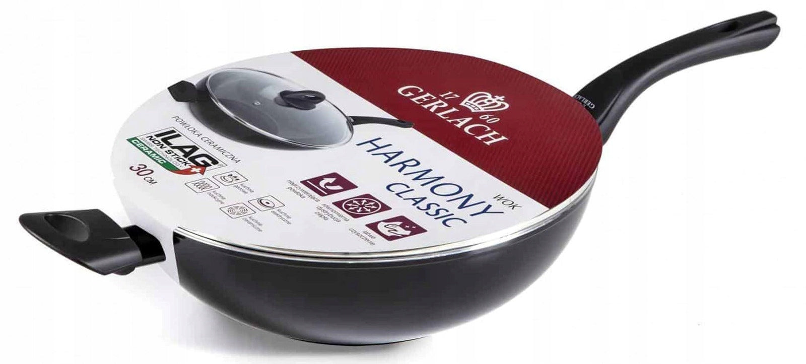 Pan wok GERLACH Harmony 30 cm Brand Gerlach