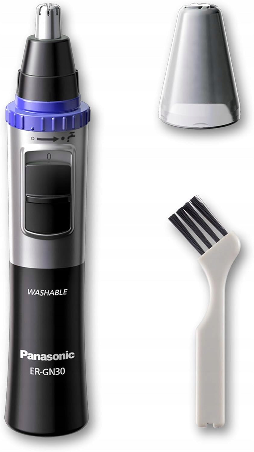 Panasonic ER-GN30 Vortex EAR NOSE TRIMMER WATERPROOF Machine, Black Brand Panasonic