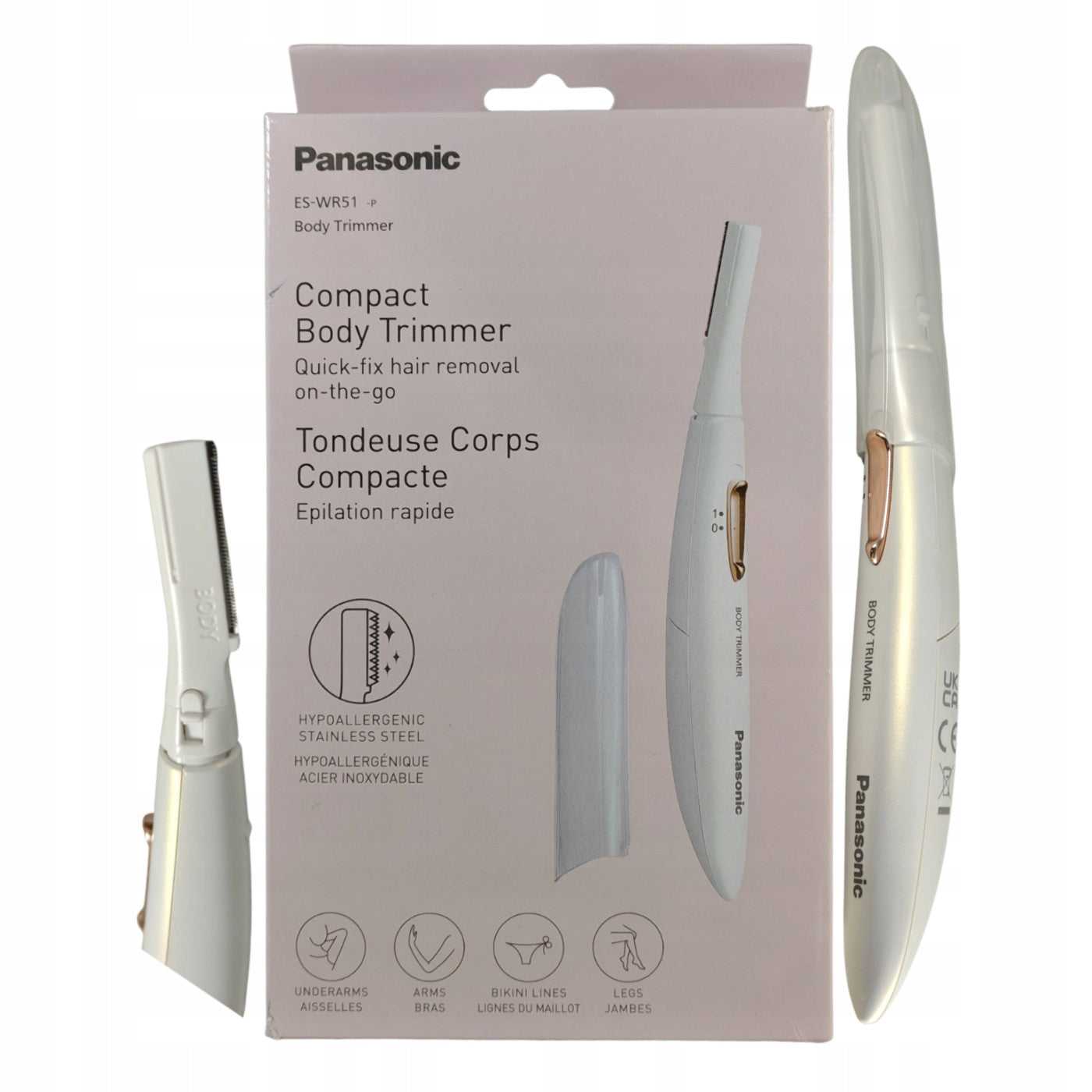 Panasonic ES-WR51-P503 Epilator Full Body Trimmer