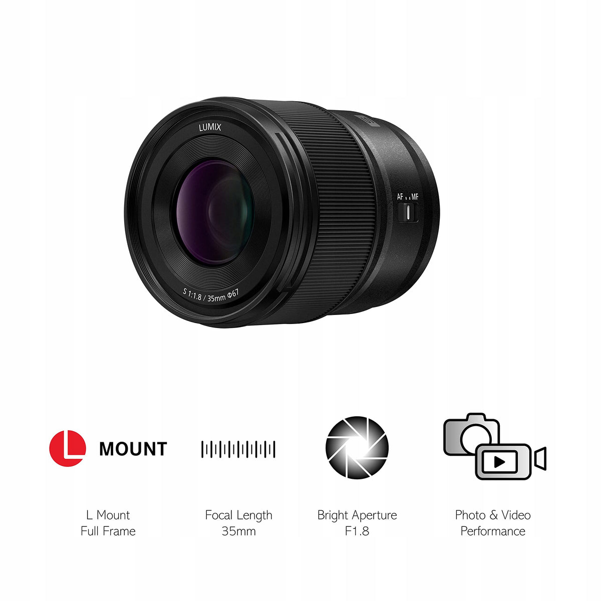 Panasonic L-mount S-S35 lens Brand Panasonic