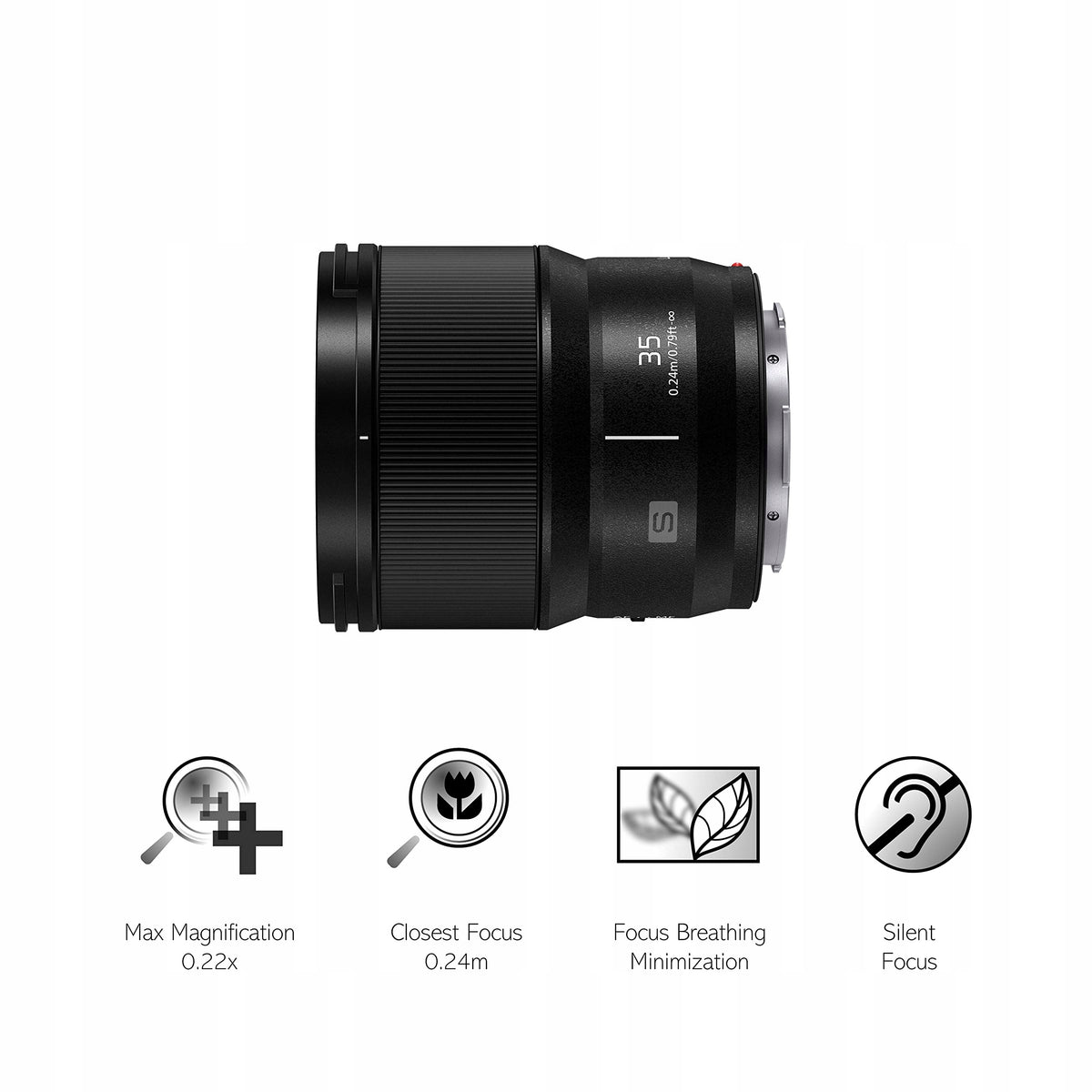 Panasonic L-mount S-S35 lens Model S-S35