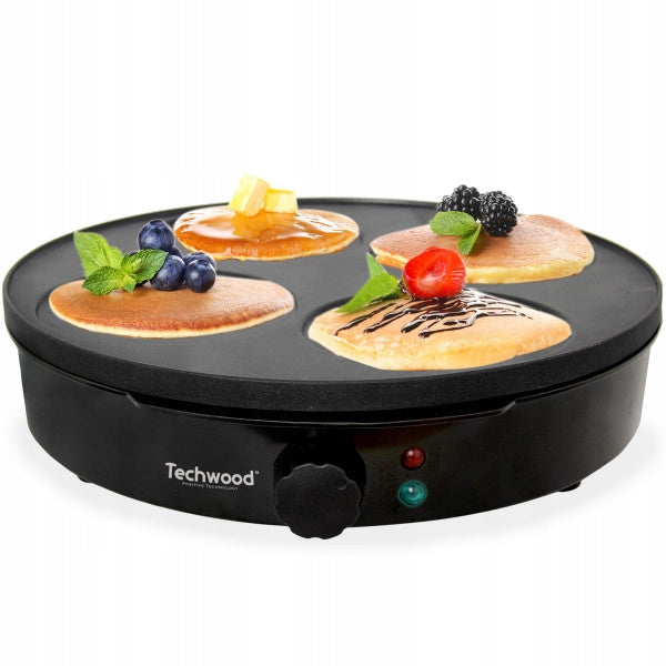 Pancake machine Techwood TCP-616, 1000W, rotating plate 30 cm Model TCP-616