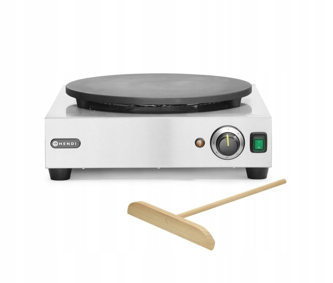 Pancake maker, HENDI, 230V/3000W, 458x520x(H)165mm Manufacturer code 212028