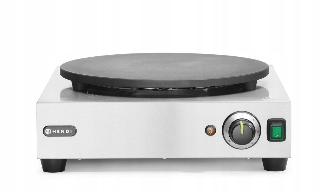 Pancake maker, HENDI, 230V/3000W, 458x520x(H)165mm Power rating 3000 W