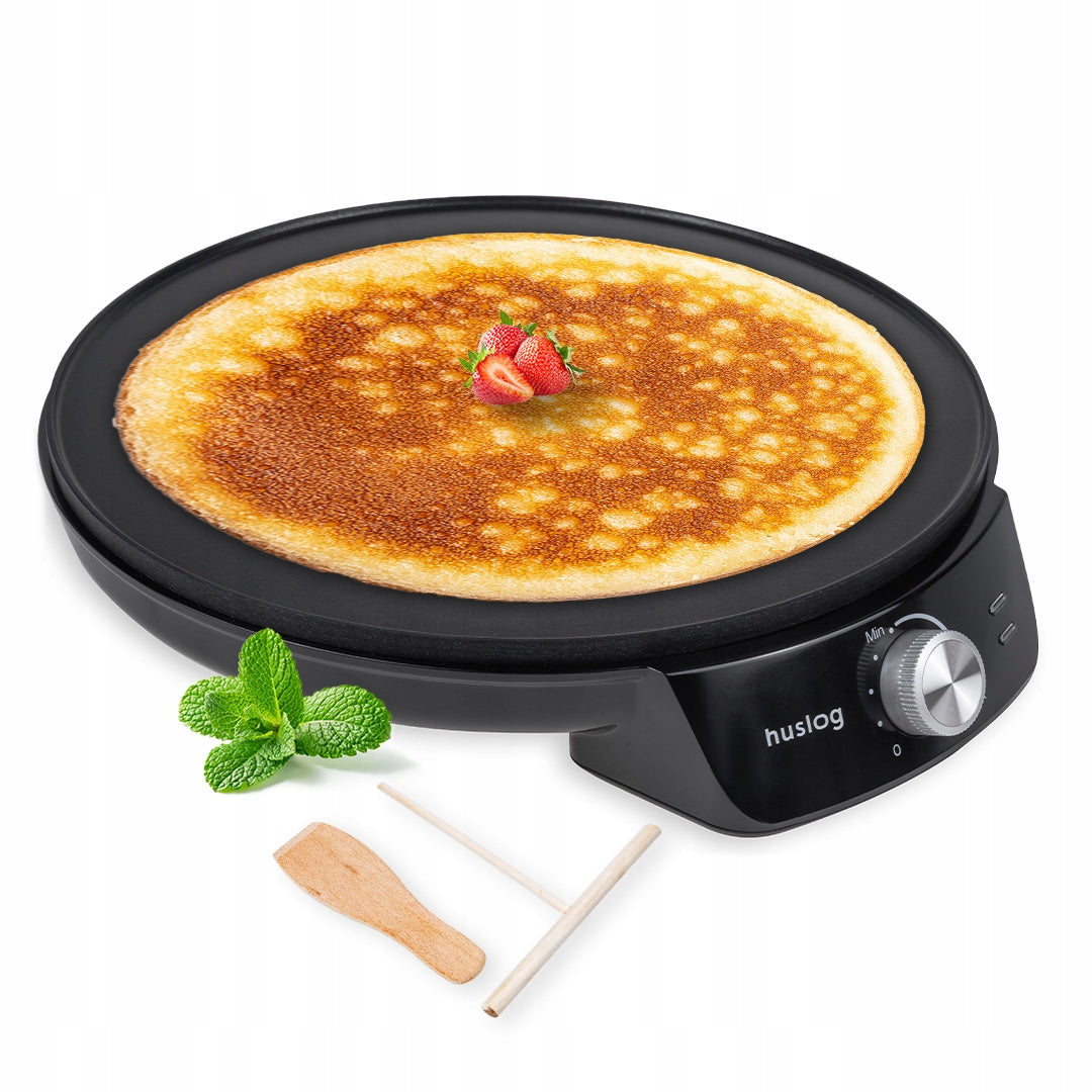 Pancake maker Huslog 1200W – pancake pan - 29 cm