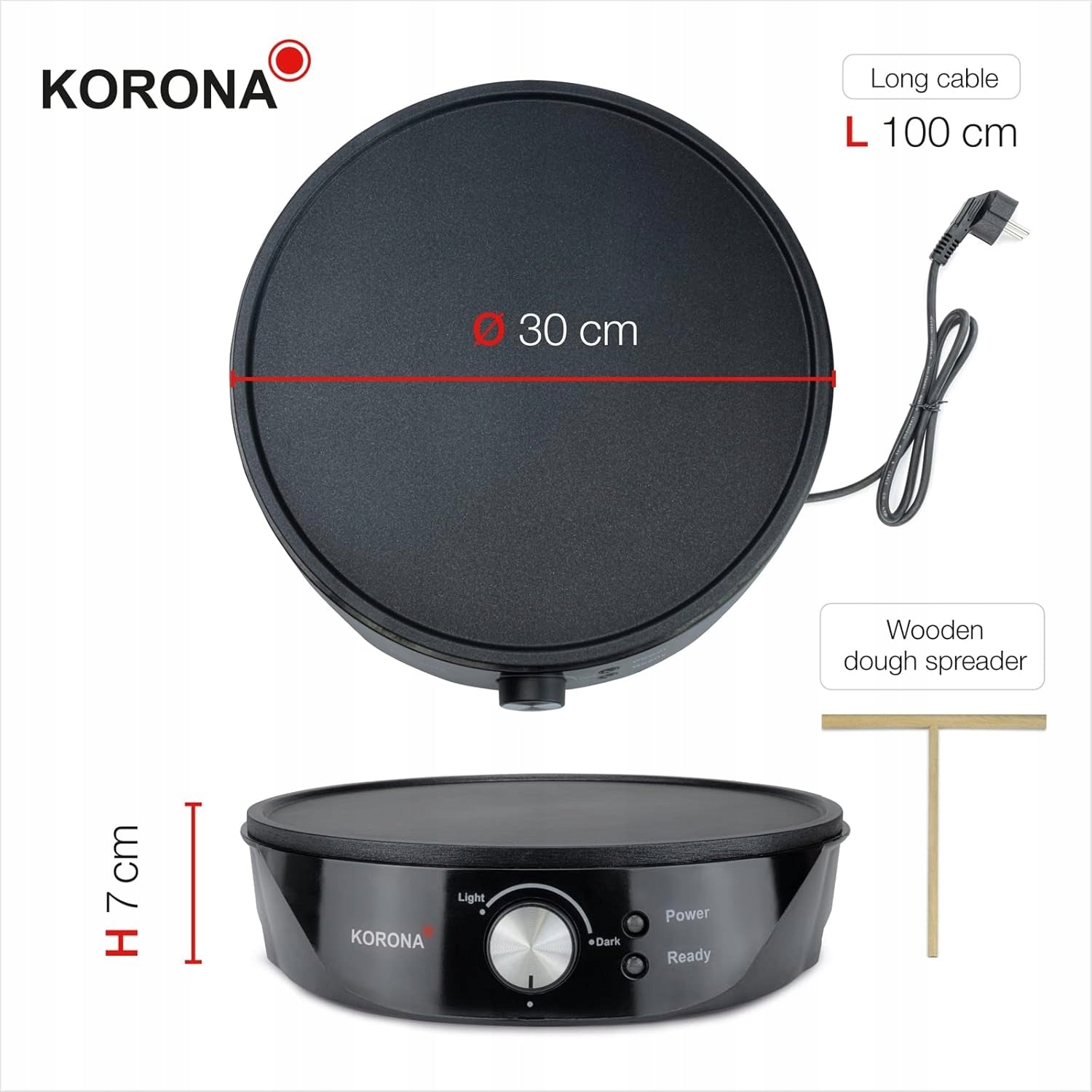 Pancake maker KORONA 41055 Brand Korona