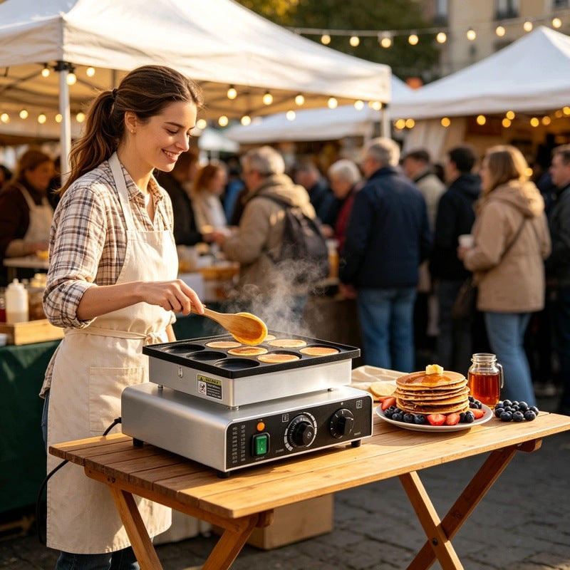 Pancake maker Pancake machine pancakes poffertjes toaster Manufacturer code 5908080670319