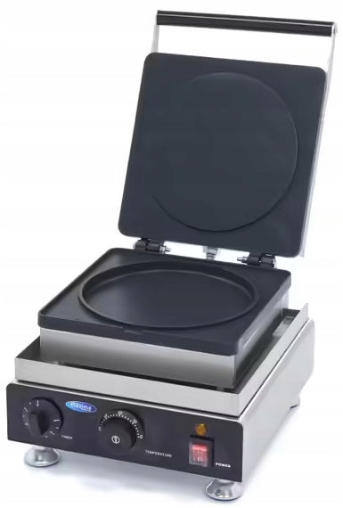 Pancake maker with lid - Waffle maker Diameter 21,5cm Maxima 09374120 DELUXE