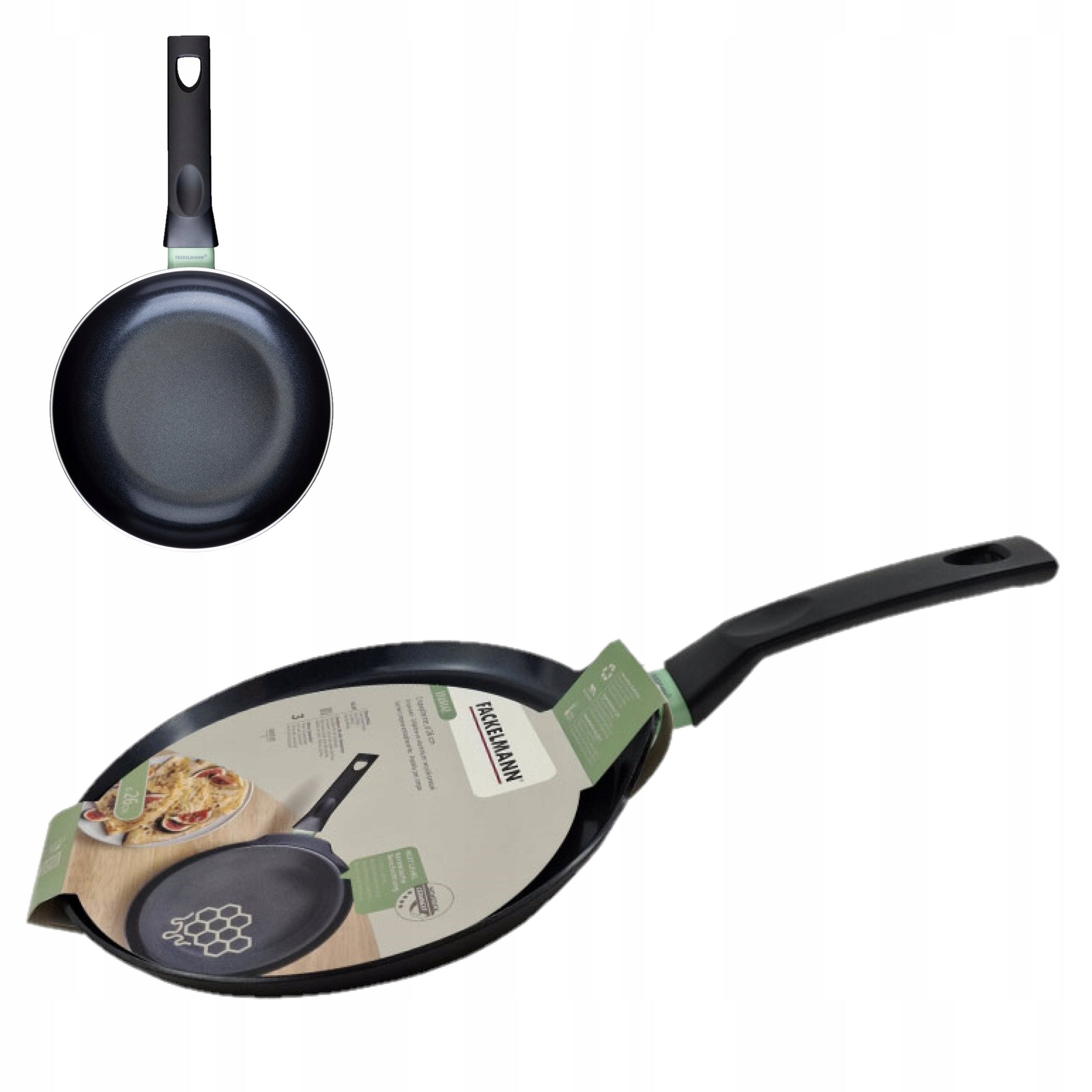 Pancake pan Fackelmann 26 cm ceramic