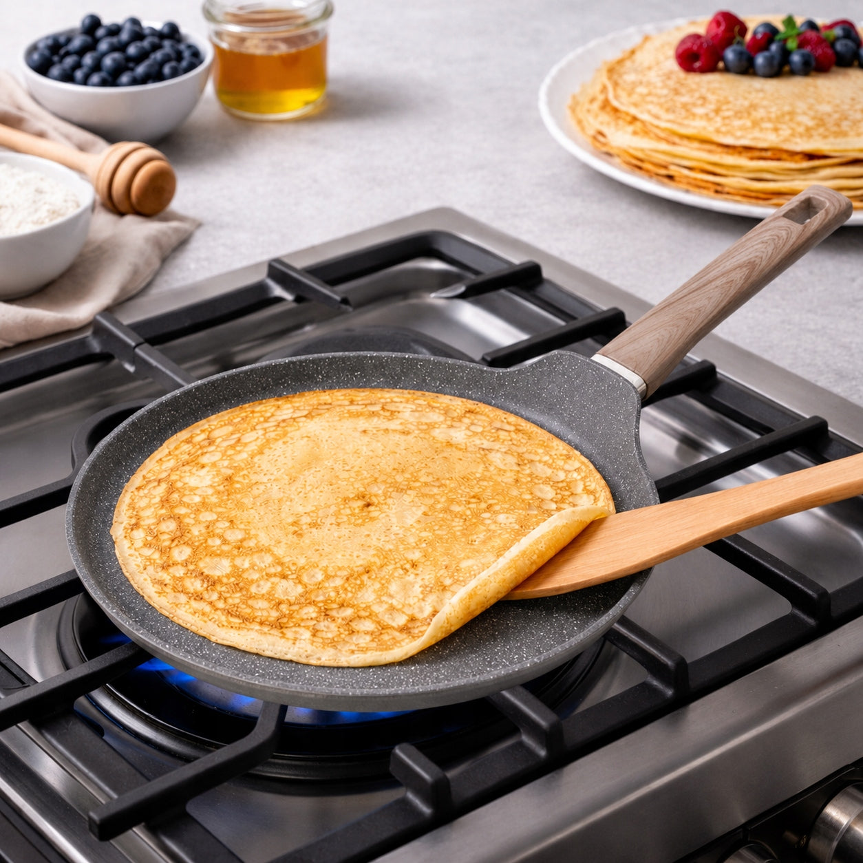 Pancake pan Homedelux 26 cm non-stick (non-stick) Manufacturer code HD12472