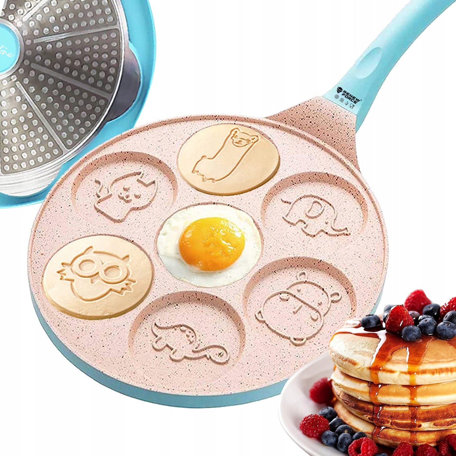 Pancake pan for induction pancakes PANCAKES INDUCTION ANIMALS