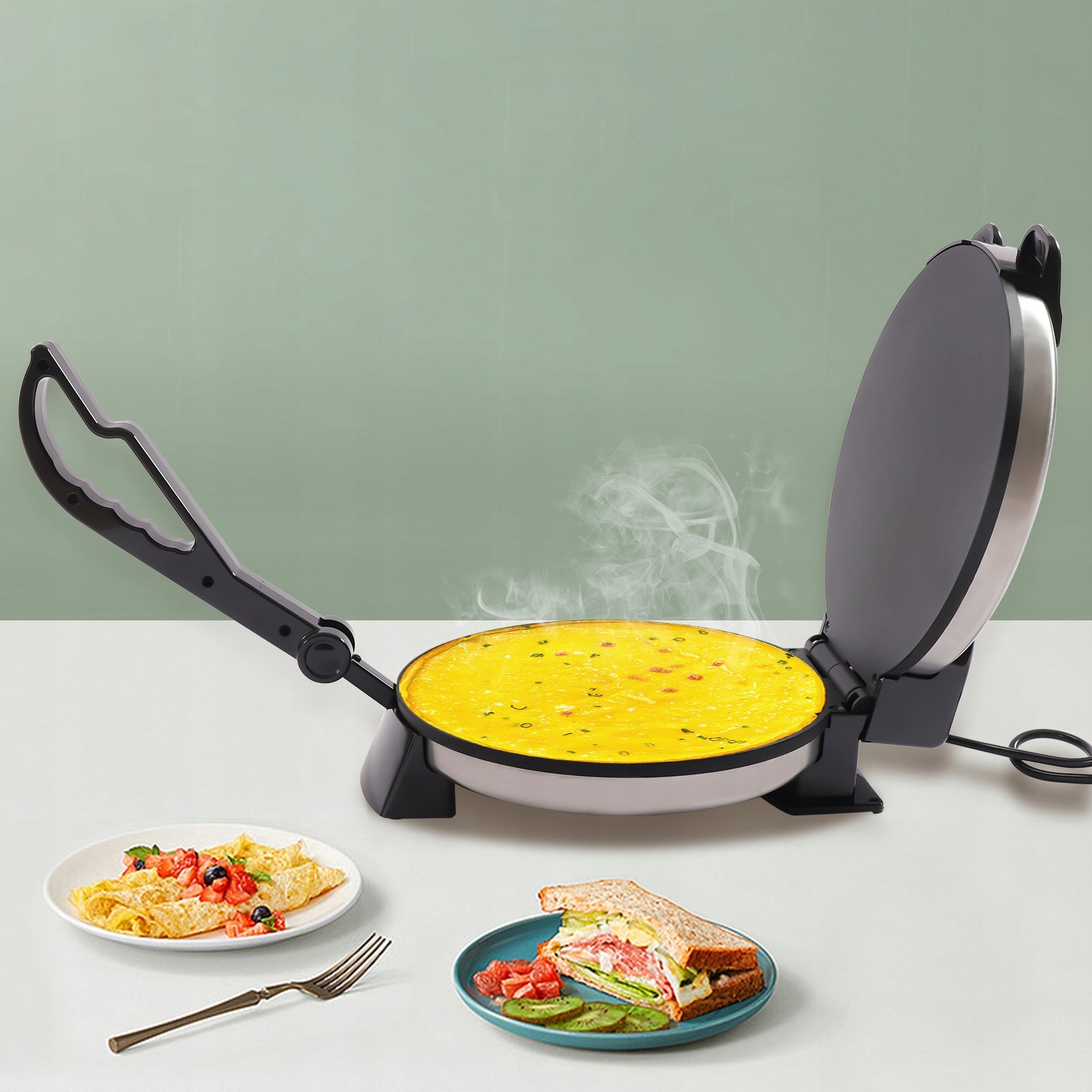 Pancake press Roti Maker 220V 1919P Brand no brand