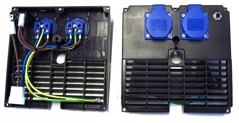 Panel with 230V sockets for FOGO FH4001, FH5001 NSM No. 91ST25