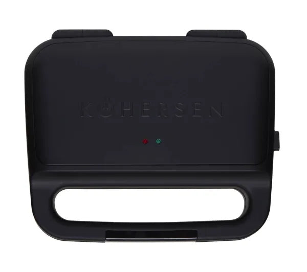Panini Kohersen Black Matt NX Ceramic 3in1 850W Waffle Sandwich Toaster Brand Kohersen