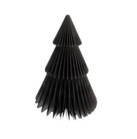 Paper Christmas tree LIVARNO home folding Christmas ornament height 50 cm black