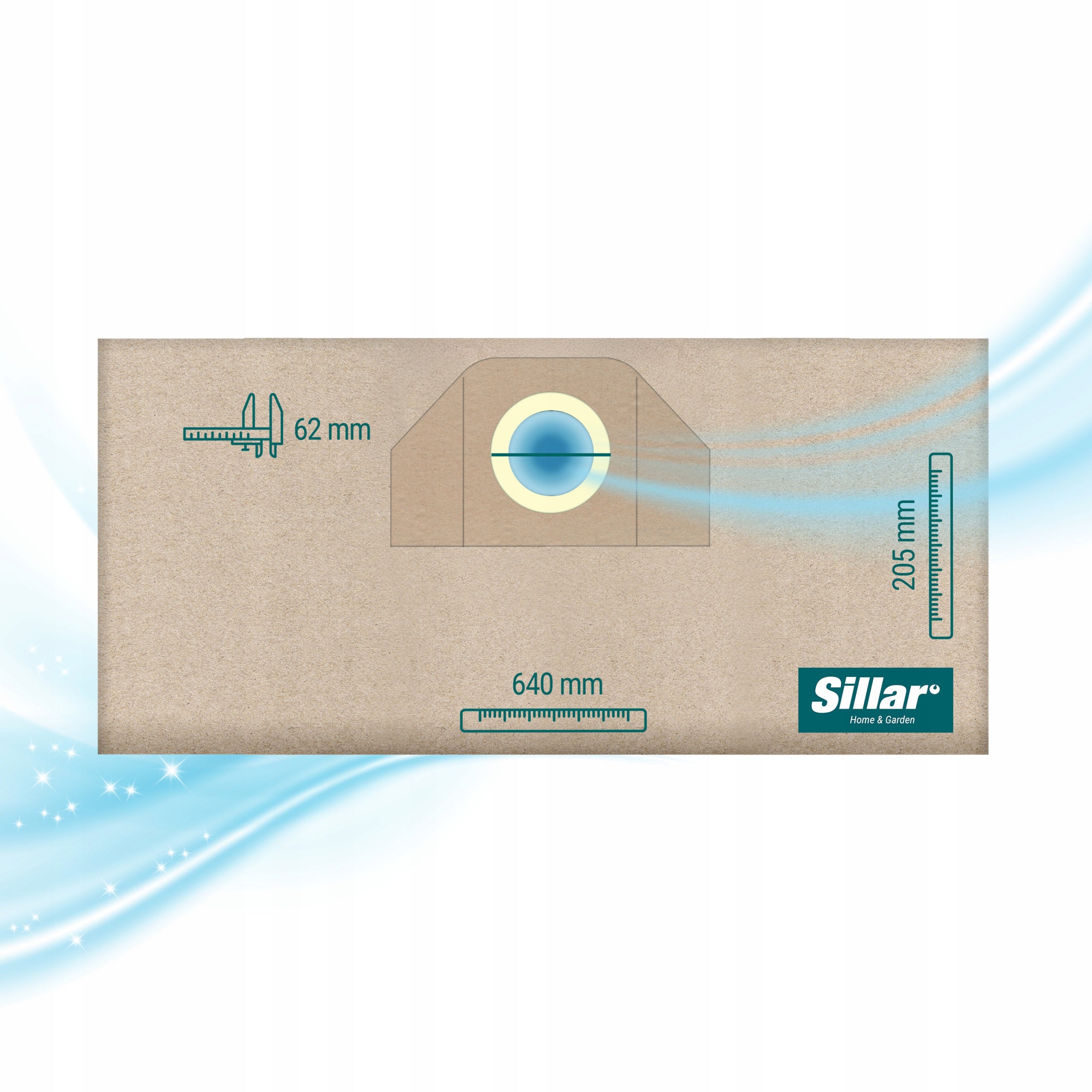 Paper bags for Kärcher KWD1 KWD2 KWD3 WD2 WD3 WD3.200 10pcs + filter Packaging status original