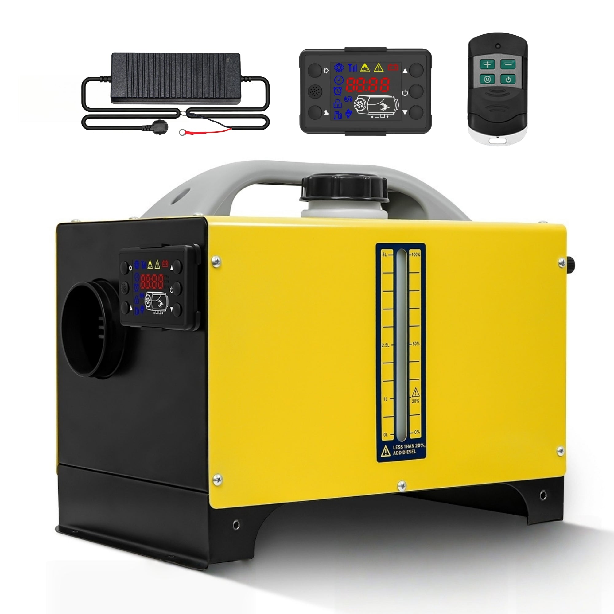 Parking heater SUNSTER for diesel 8 kW with LCD display Brand Sunster