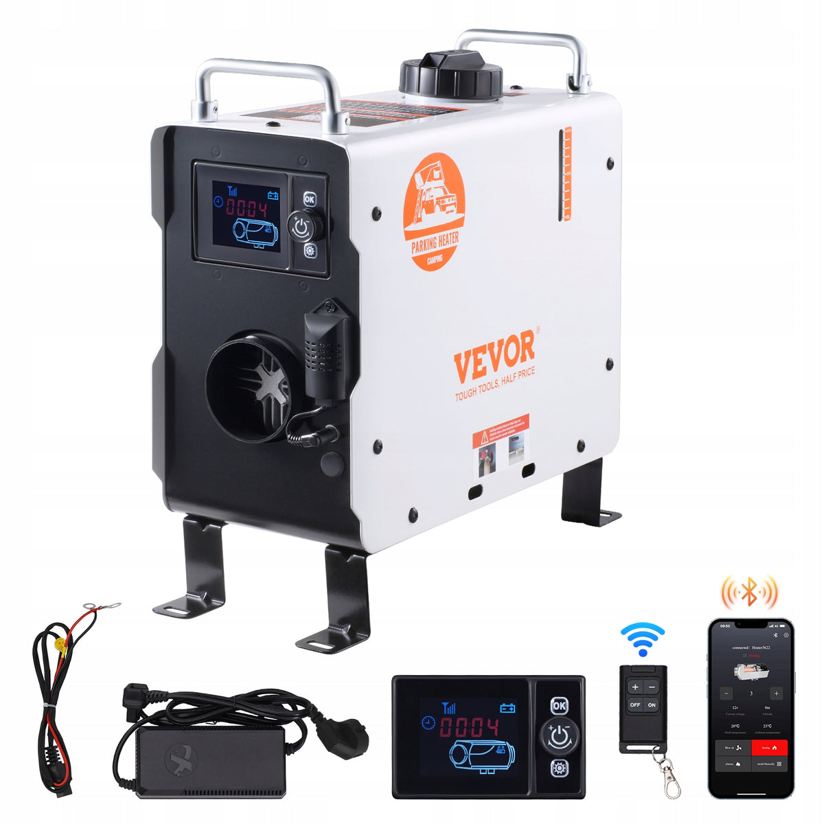 Parking heater car heater 8 kW Bluetooth Packaging status original