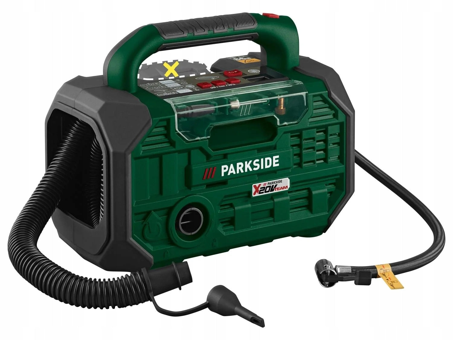 Parkside Cordless compressor and pump 20 V, PKA 20-Li C3
