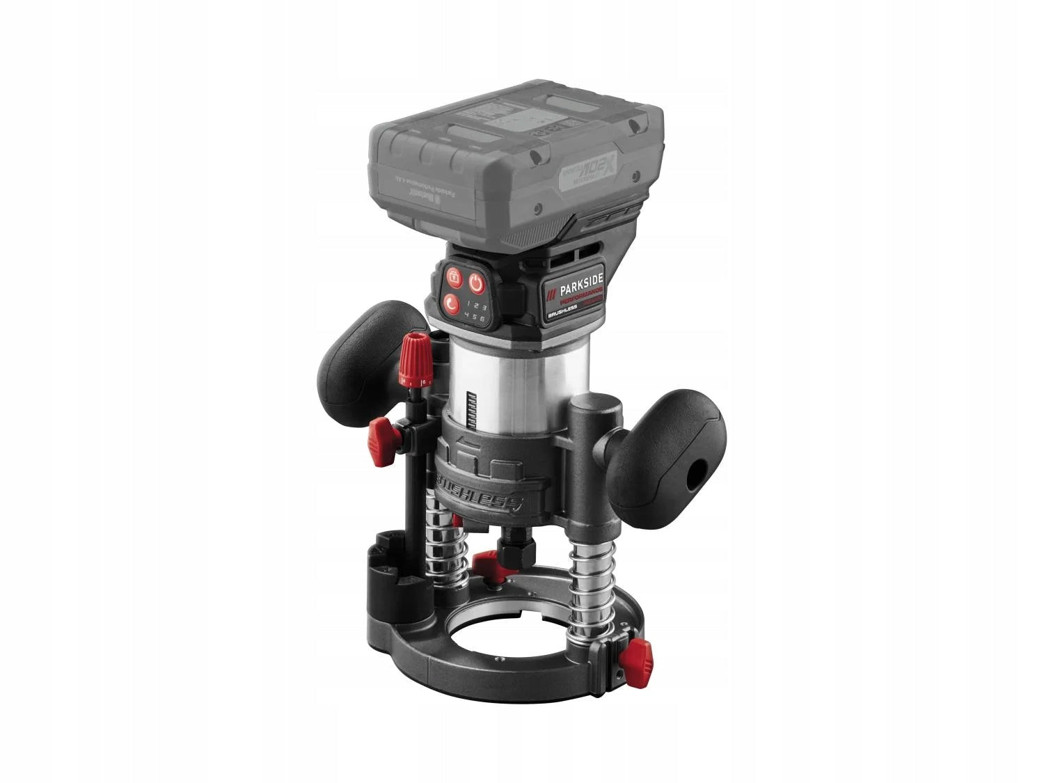 Parkside PERFORMANCE cordless multifunction milling machine PMFAP 20-Li B2 Power supply rechargeable battery