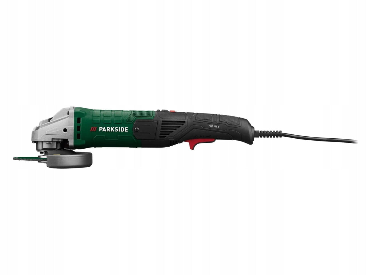 Parkside angle grinder PWS 125 I8 1200 W plus disc and wrench Maximum power 1200 W