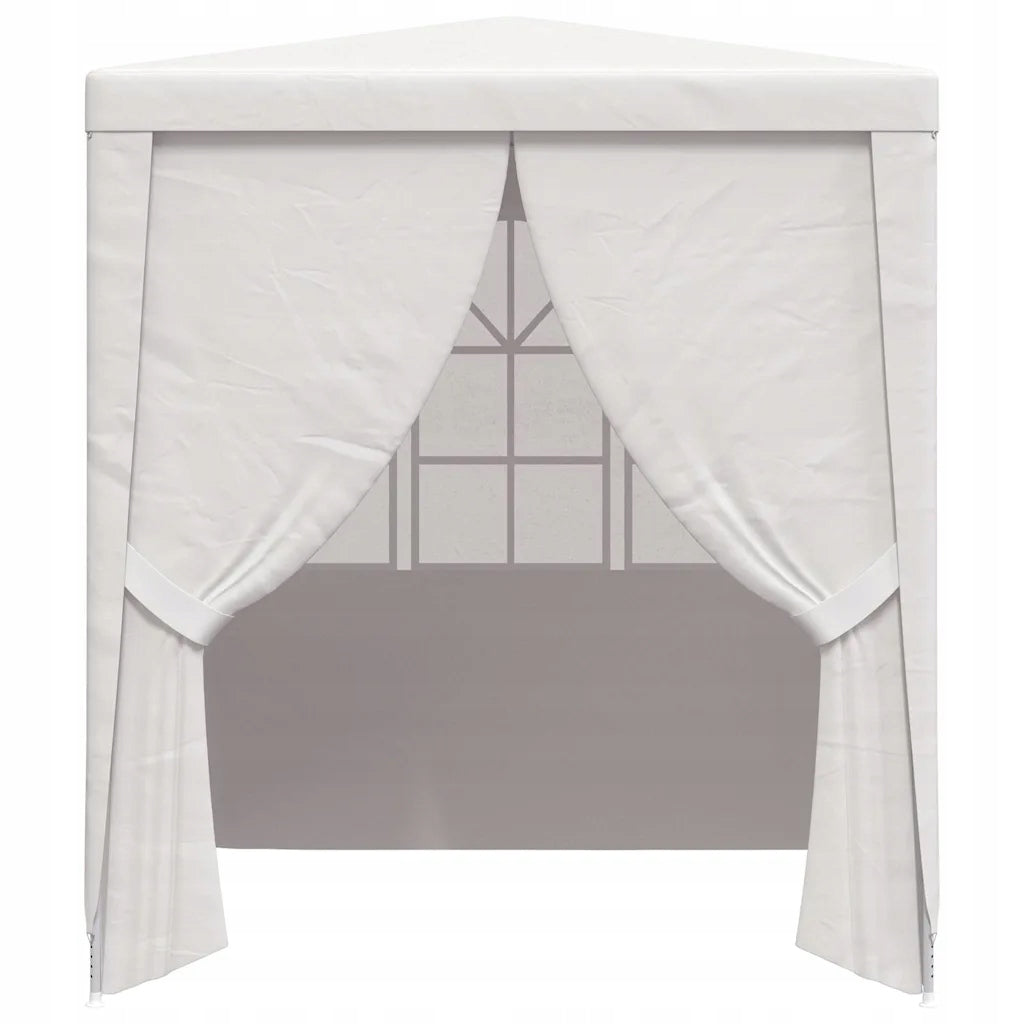 Party tent with walls, 2x2 m, white, 90 g/m² Length 2 m