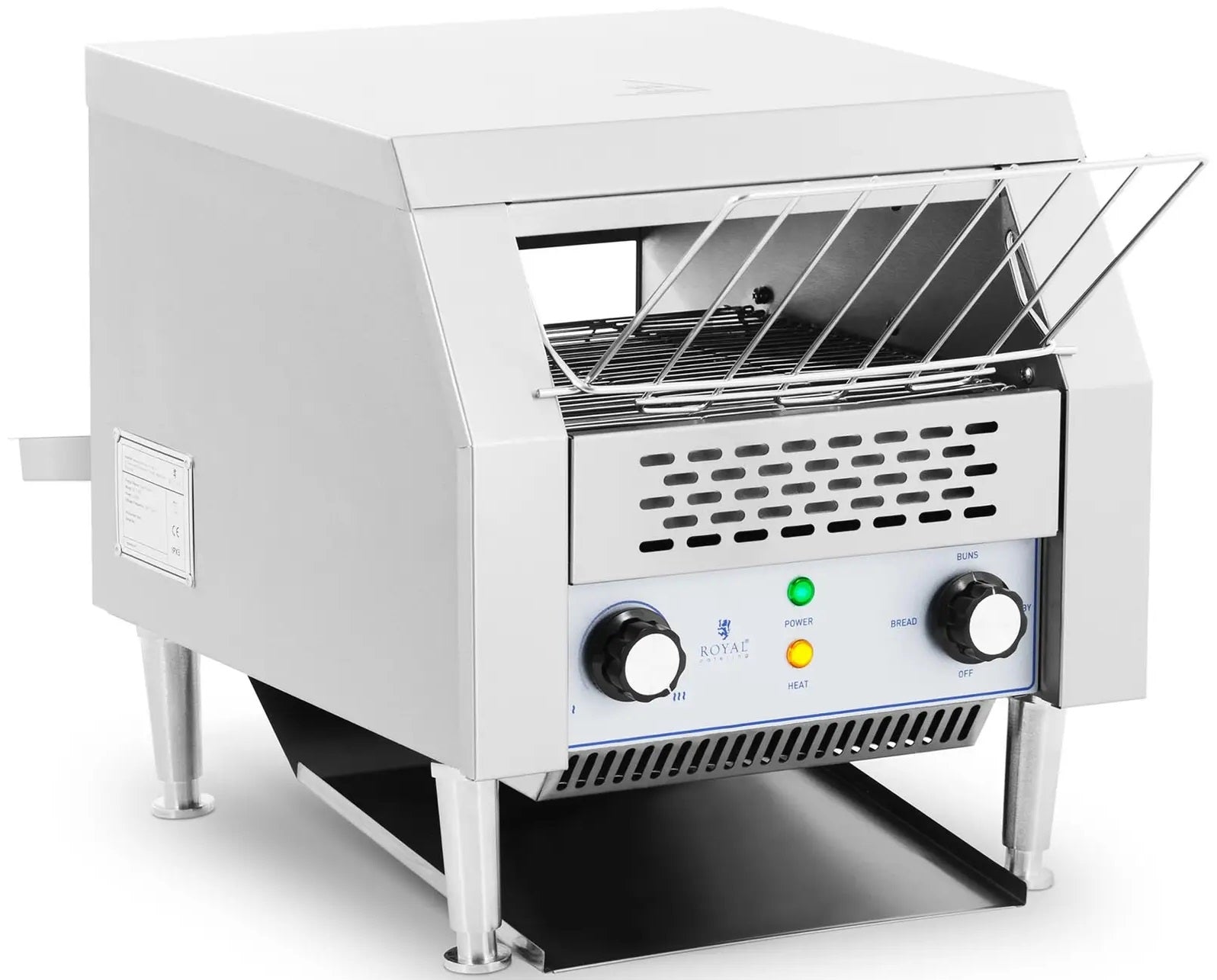 Pass-through toaster - 2,200W 3 functions ROYAL CATERING RC-CT001 10012377