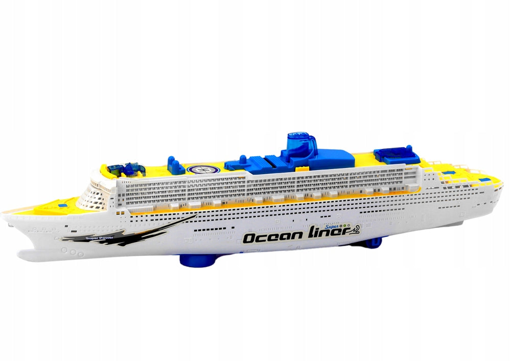 Passenger ship with sound and light 498x126 mm Lean Toys Brand LEAN Toys