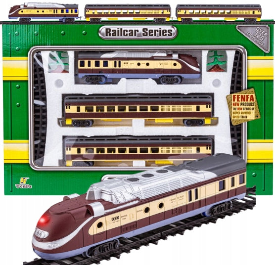 Passenger train ELECTRIC RAILWAY FENFA with passenger cars for children