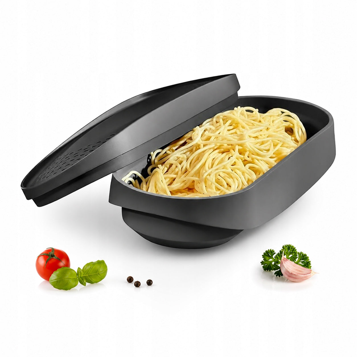 Pasta Dish BPA Free Microwave Container for Spaghetti for Ramen