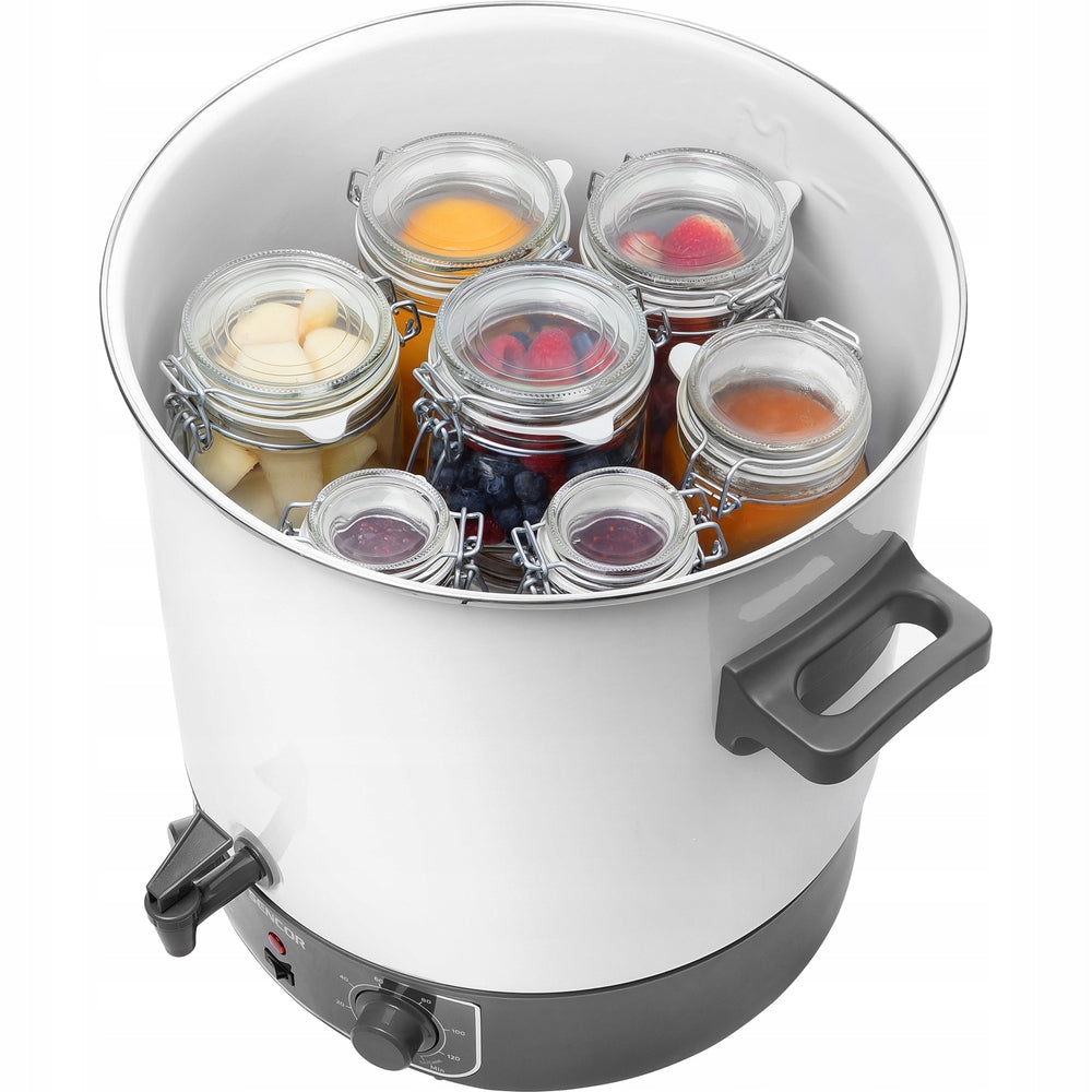 Pasteurization pot Sencor SPP 2100WH 1800W 27l 30-100st C timer Manufacturer code 41006644