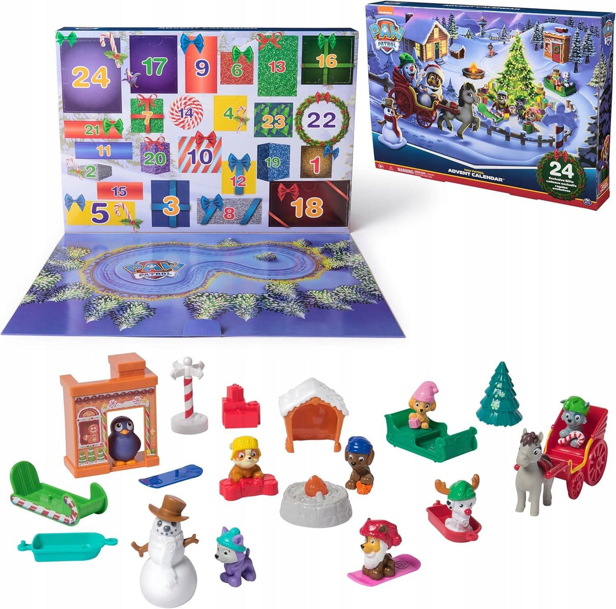 Paw Patrol Advent Calendar Packaging status original
