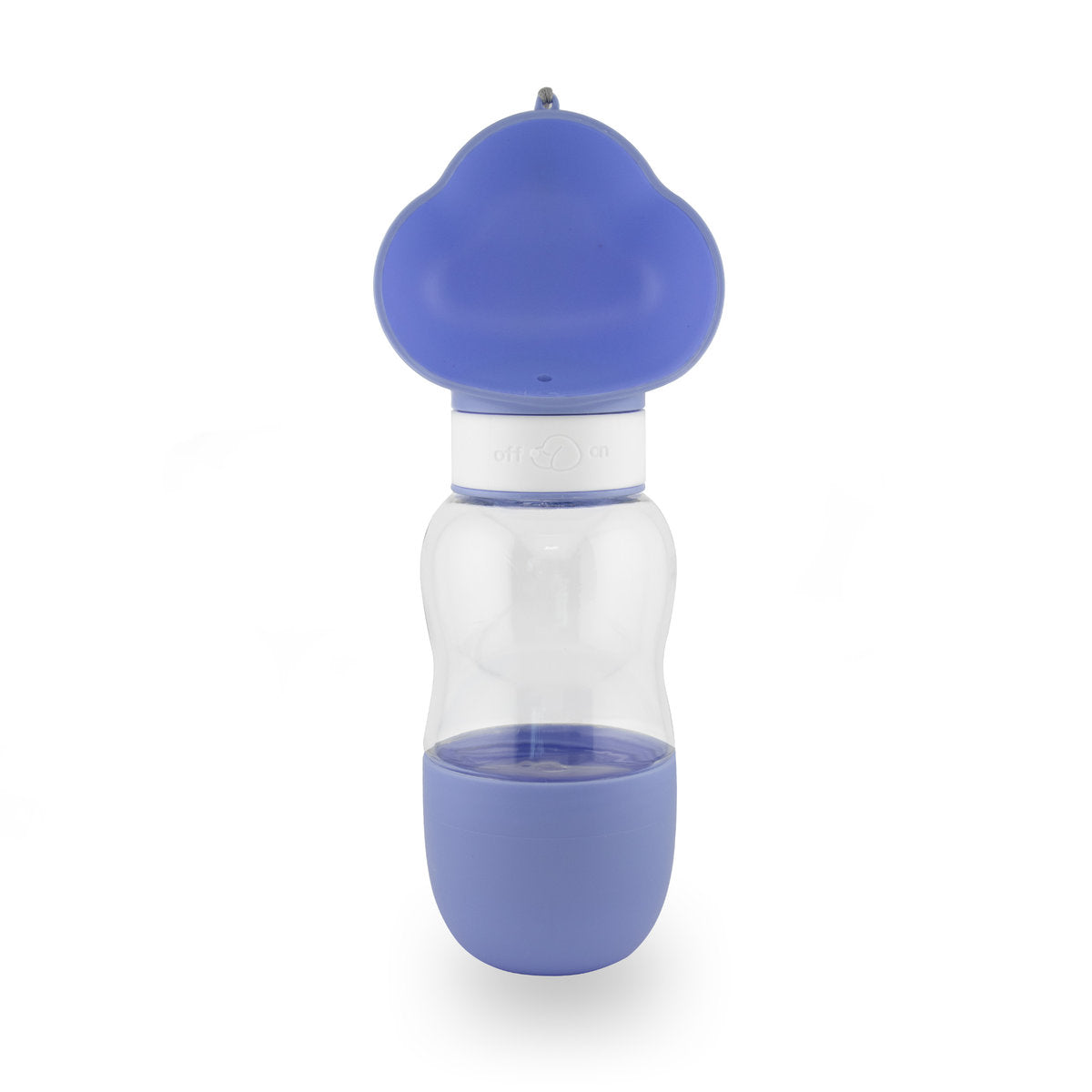 PawDuo 2in1 Dog Travel Bottle Miloo Pets 350+180 ml DRINKER WATER BOTTLE Manufacturer code PawDuo butelka 2w1 - purple (ML-AK07P)