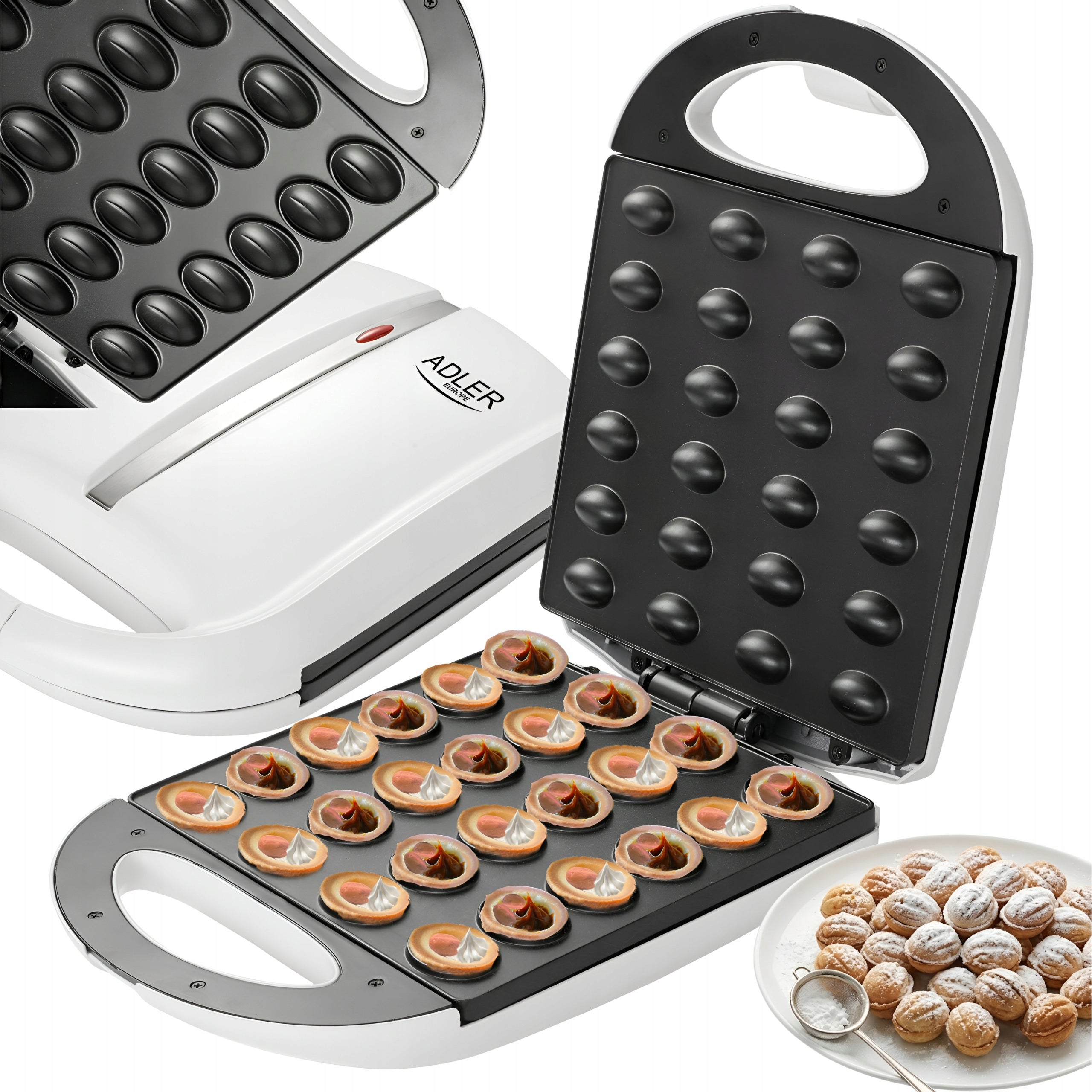 Peanut Toaster 24 Halves Cookies Machine Coating XXL 1600W