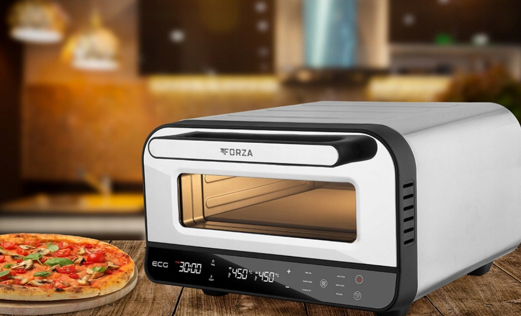 Pec na pizzu ECG Forza 4500, 450 °C, s kamenem, příkon 1850 W Model PM120t