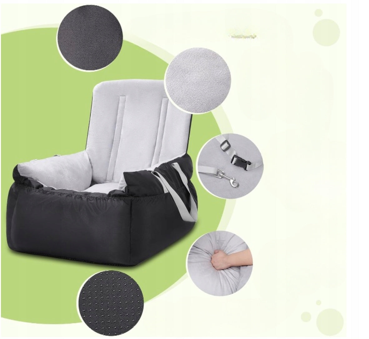 Pecute Dog Car Seat Cover, Rear Seat 47cm x 42 cm Manufacturer code PSC-13