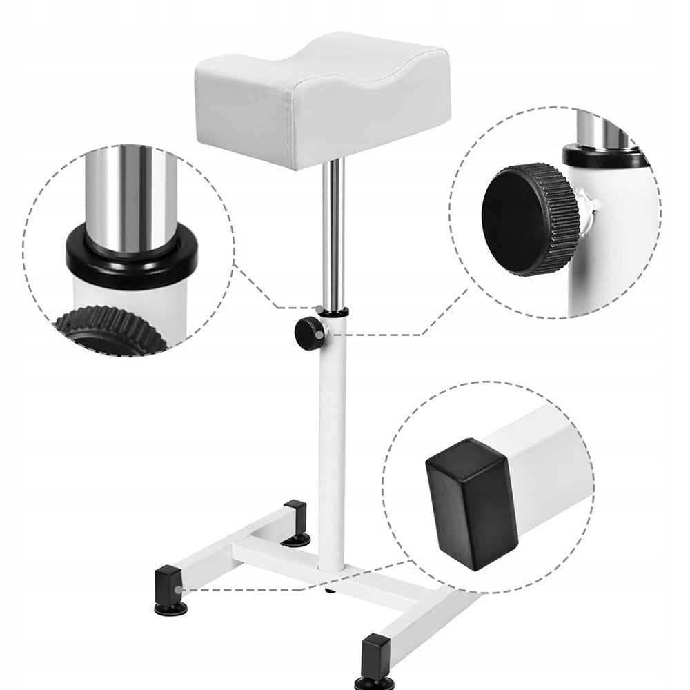 Pedicure Footrest 25x18x10 cm Adjustable Ergonomic Comfortable White Manufacturer code HOP1001501