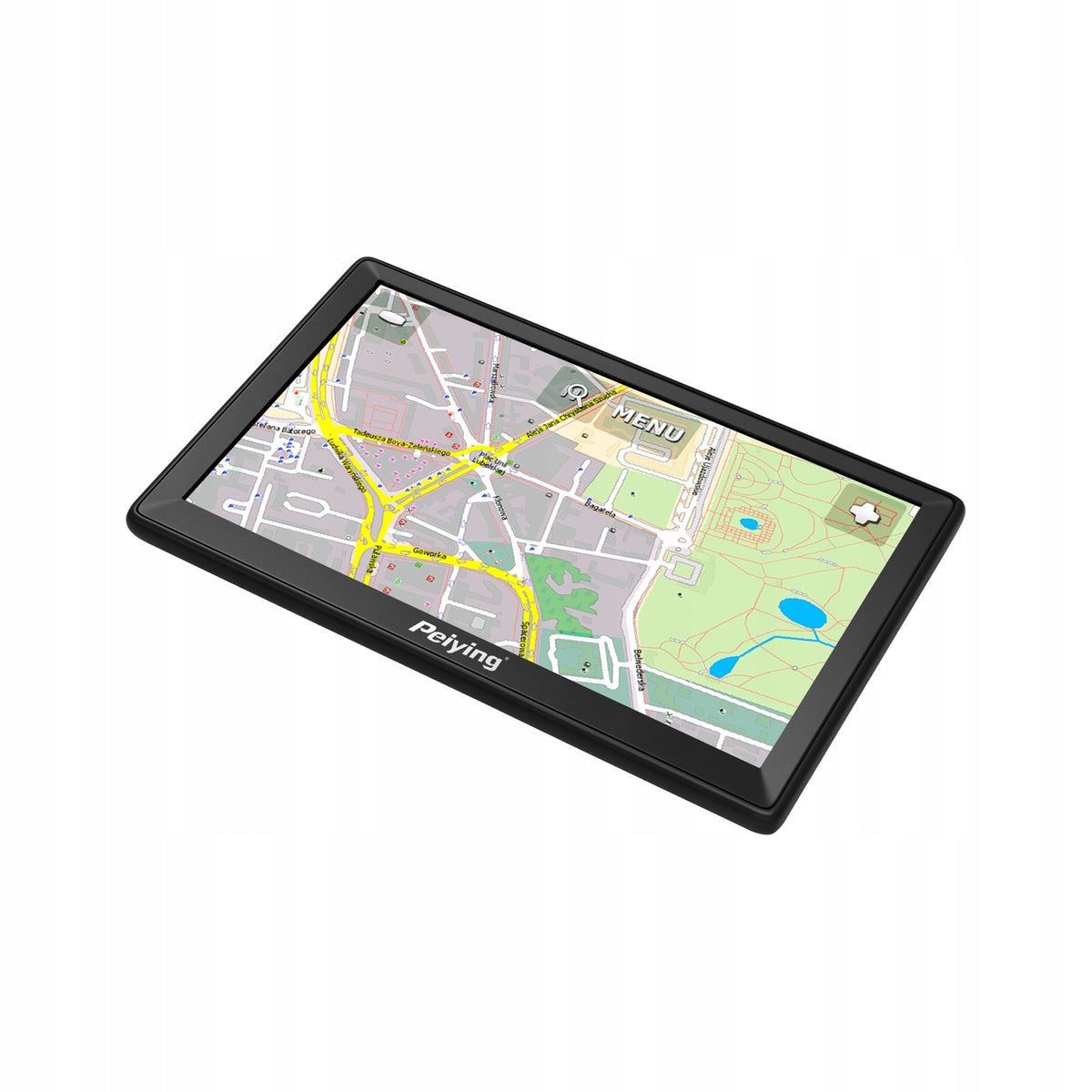 Peiying Alien PY-GPS9000 LCD 9'' car GPS navigation with maps of Europe Color black