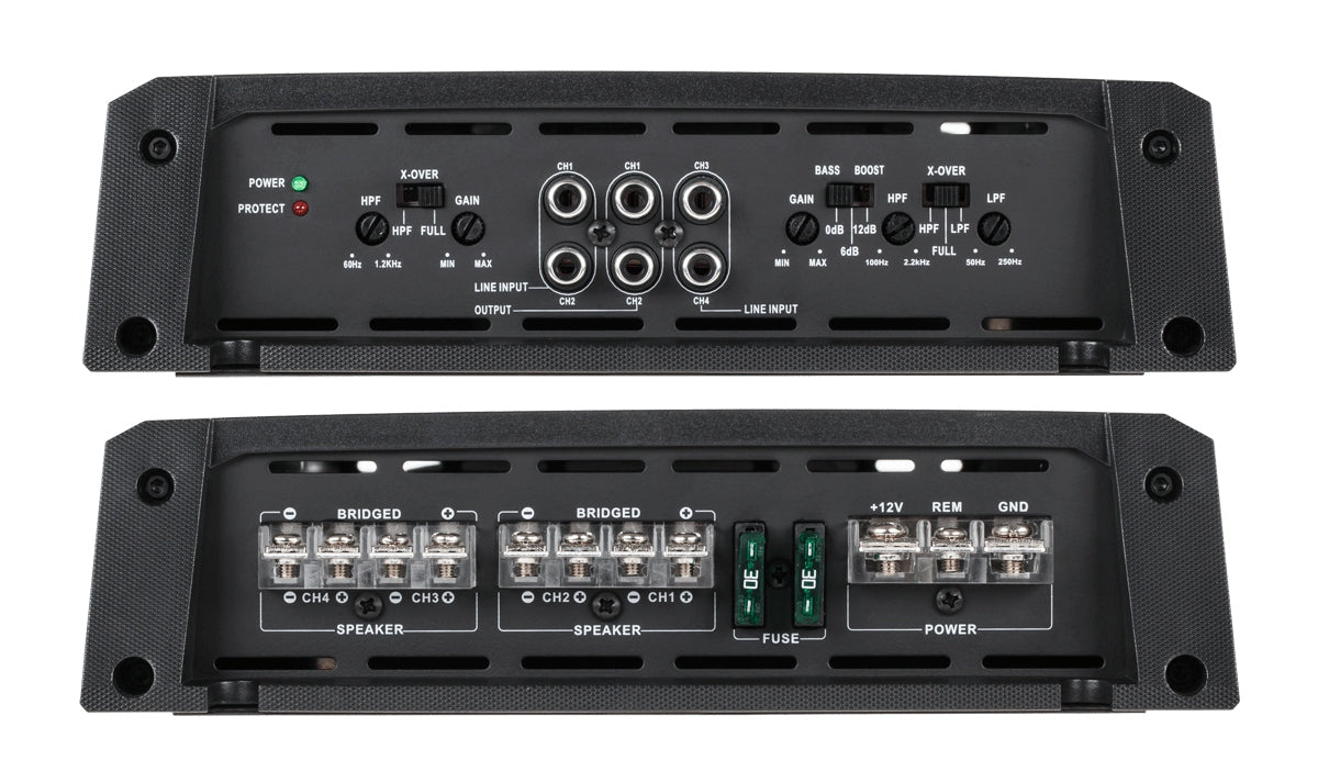 Peiying Basic PY-4C127 - 4 channel car amplifier Manufacturer code PY-4C127