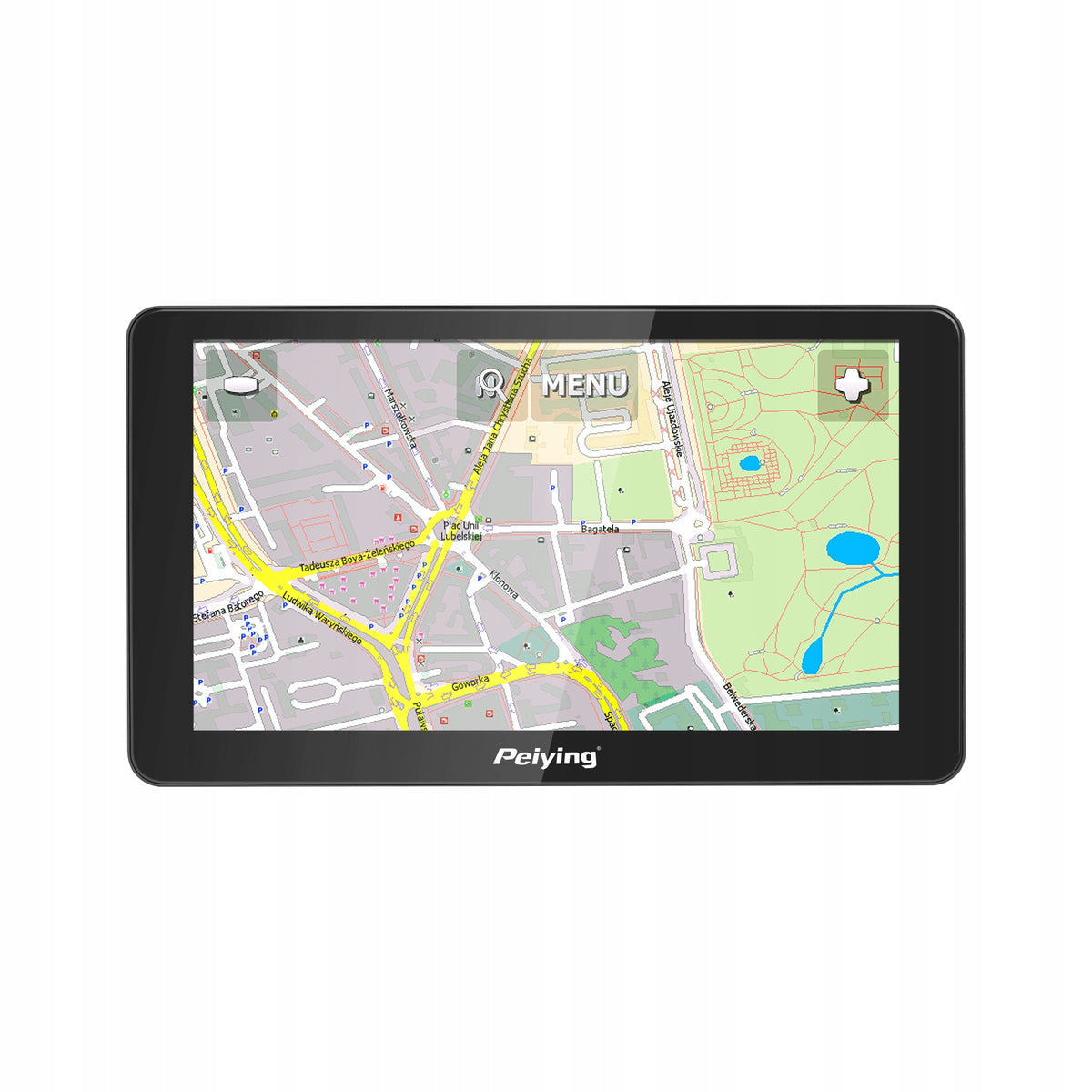Peiying Basic PY-GPS7014 GPS car navigation with maps of Europe