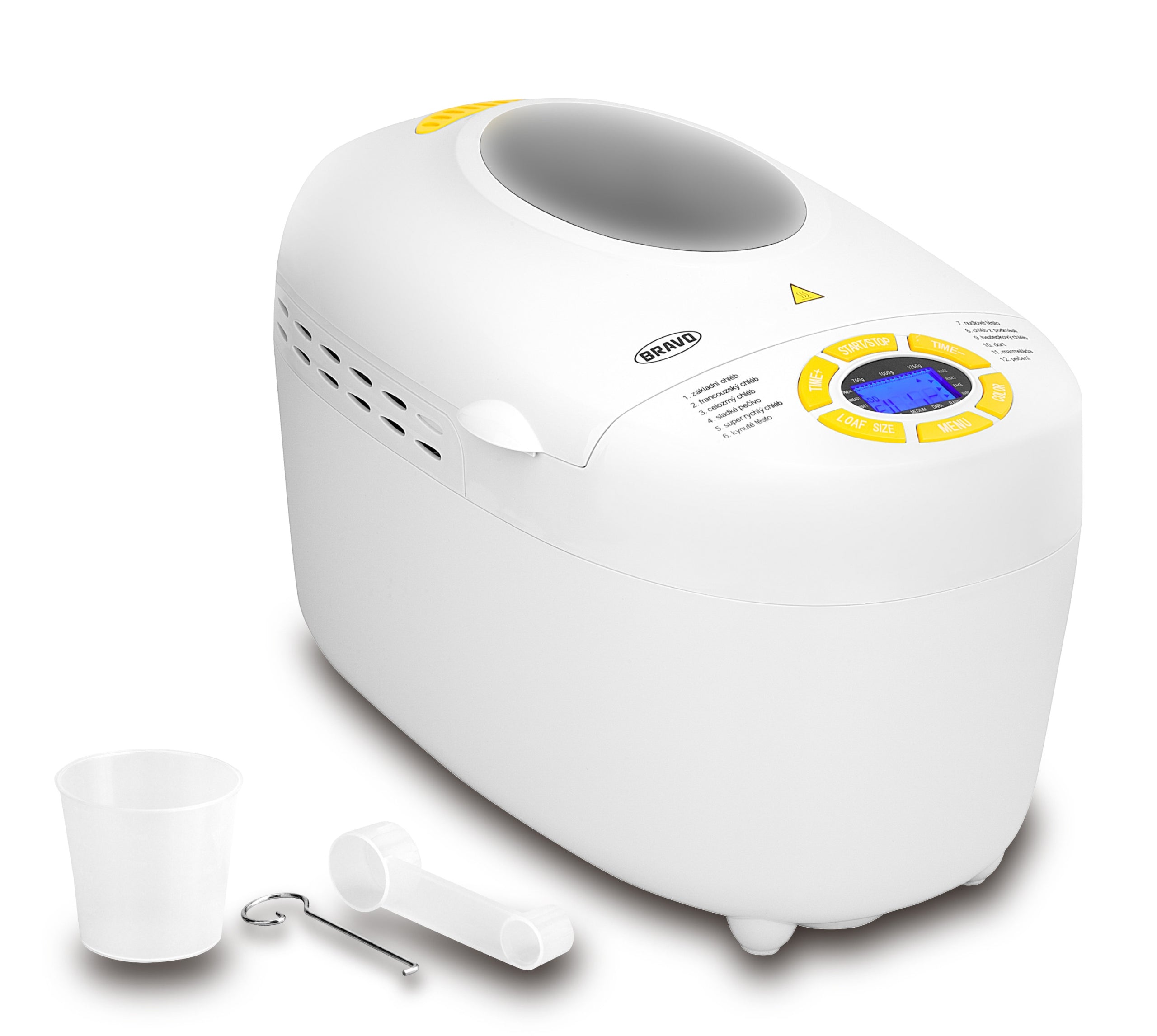 Pekárna na chleba Bravo B-4262 bílá 850 W Brand BRAVO