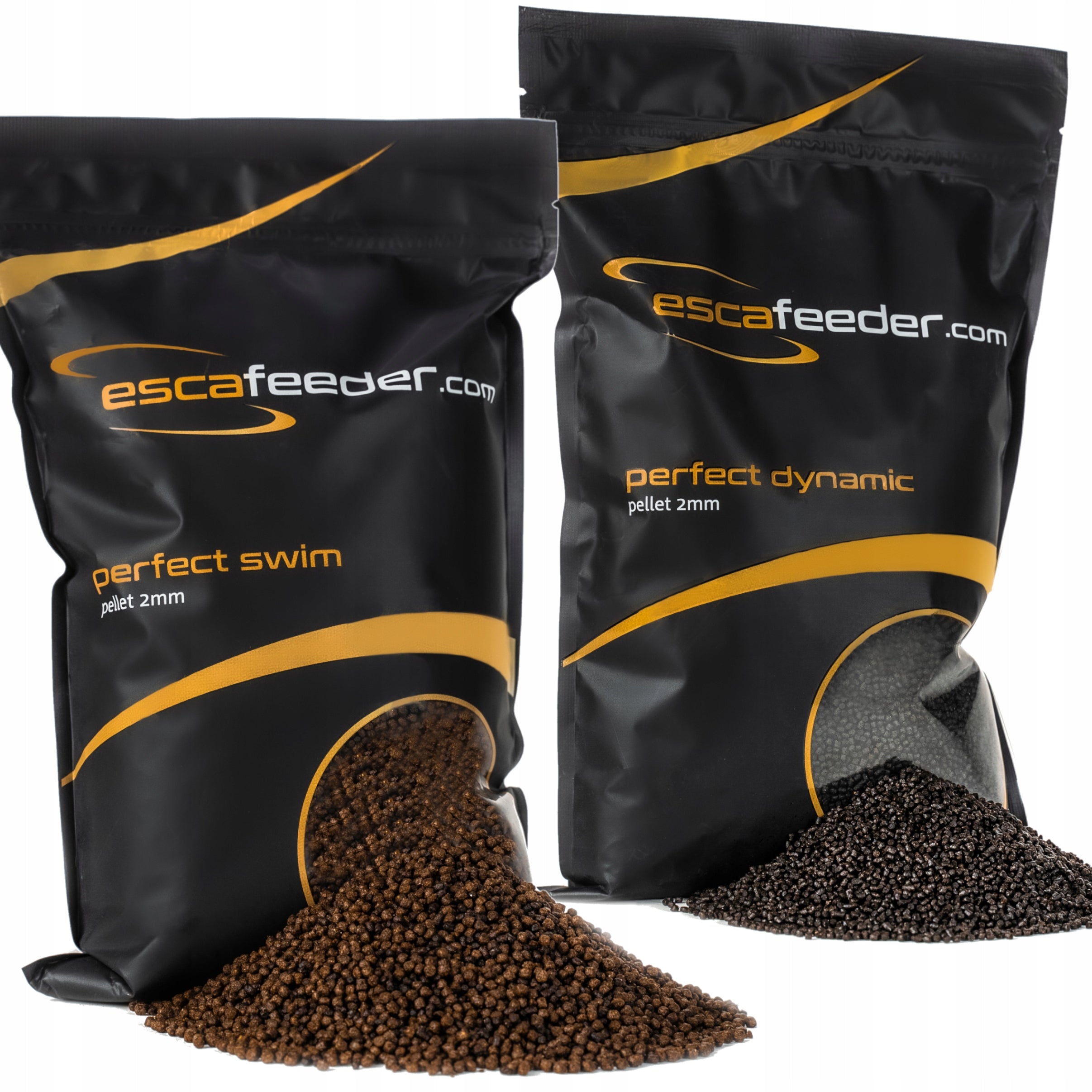 Pellet ESCA FEEDER 2 mm PERFECT SWIM 800 g + PERFECT DYNAMIC 800 g set