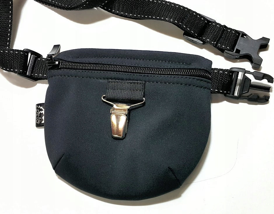 Pelosklep BAG softshell sachet for treats DOG DISPLAY + clip