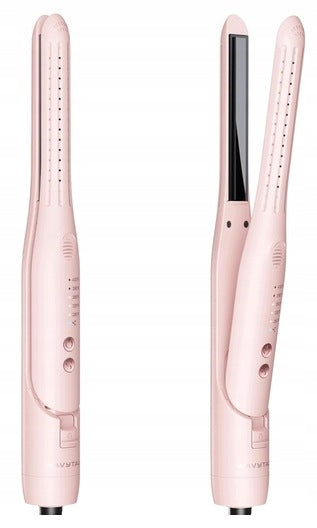 Pencil Straightener Thin 0.65" Wavytalk Cool Curl Pencil Vent 360 Pink