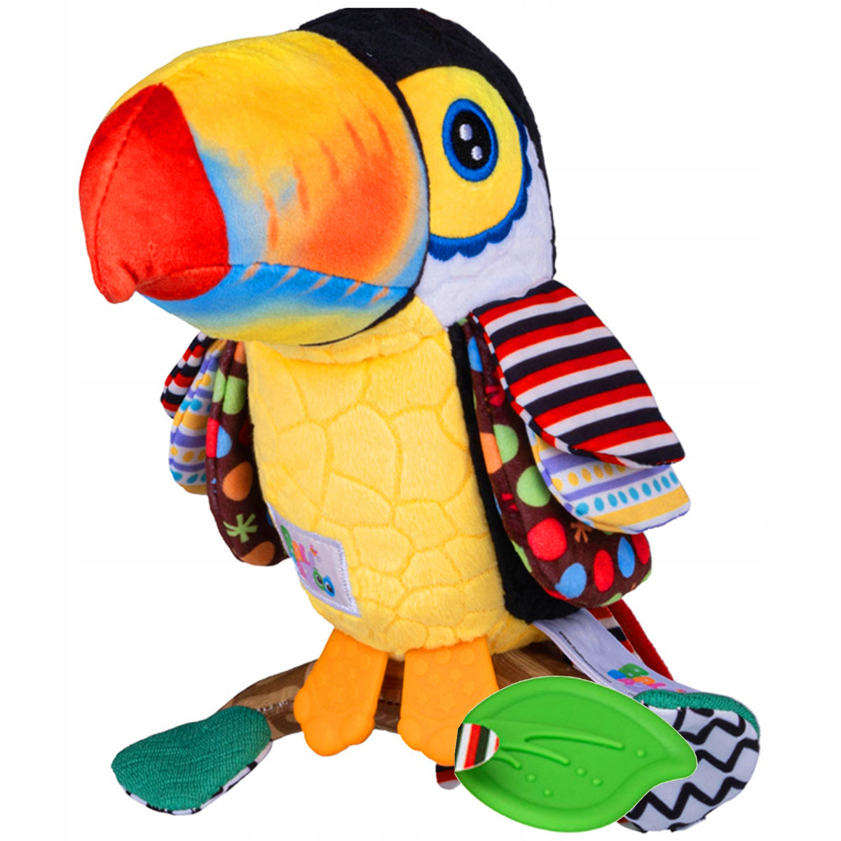 Pendant TOUCAN contrast pendant for stroller 81108 colorful bird Packaging status original