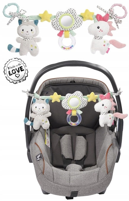 Pendant chain for stroller carrier BabyFehn Aiko & Yuki a549 Kind pendants