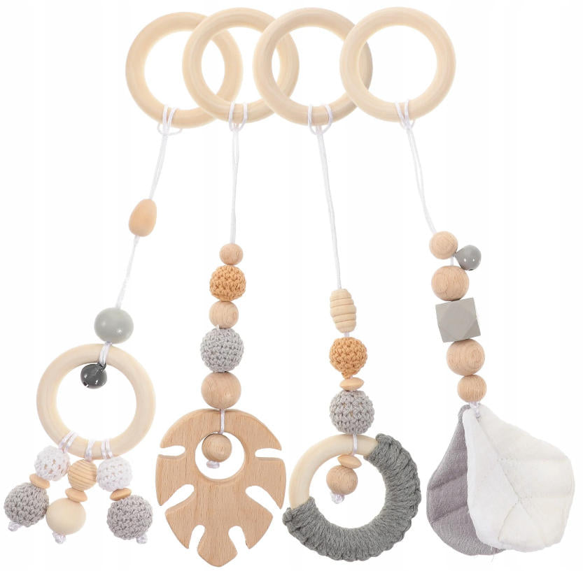 Pendants for Baby Gym educational stand 4 pcs.